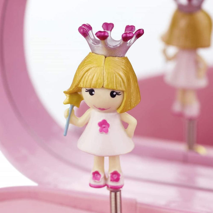 Trousselier 6230502 Musikspieluhr in Herz-Form, Prinzessin, Spieldose für Kinder