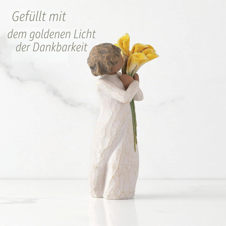 Willow Tree Mit Dankbarkeit height 5cm Natur, height 5cm Natur