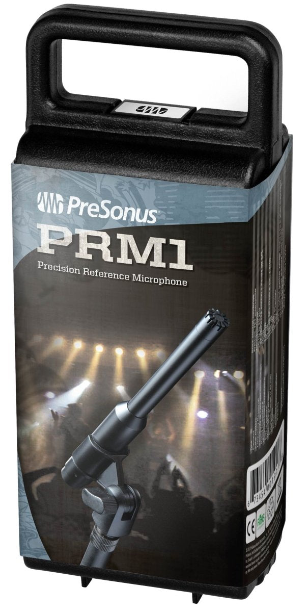 PreSonus PRM1 Präzision Messung Referenzmikrofon, Matte black Referenz/RTA, Referenz/RTA