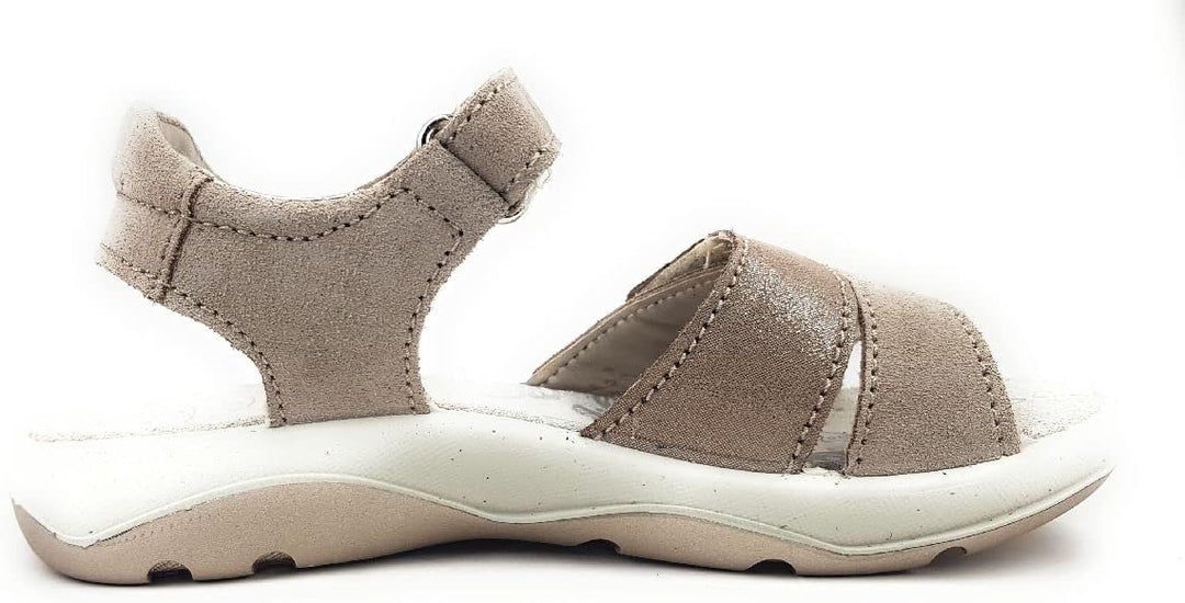 Lurchi Mädchen Fiori Sandale 34 EU Taupe, 34 EU Taupe