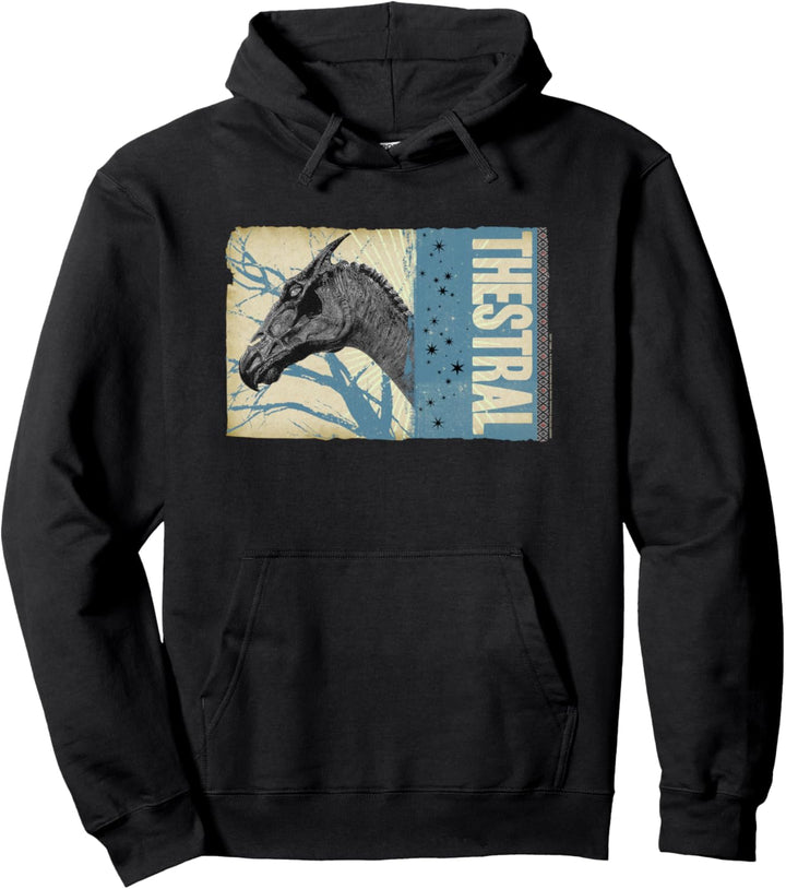 Harry Potter Thestral Artsy Collage Pullover Hoodie