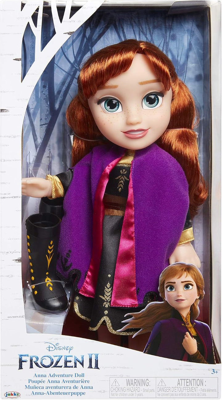 Jakks Pacific Die Eiskönigin 2 - Anna auf Reise - Frozen Puppe 35cm