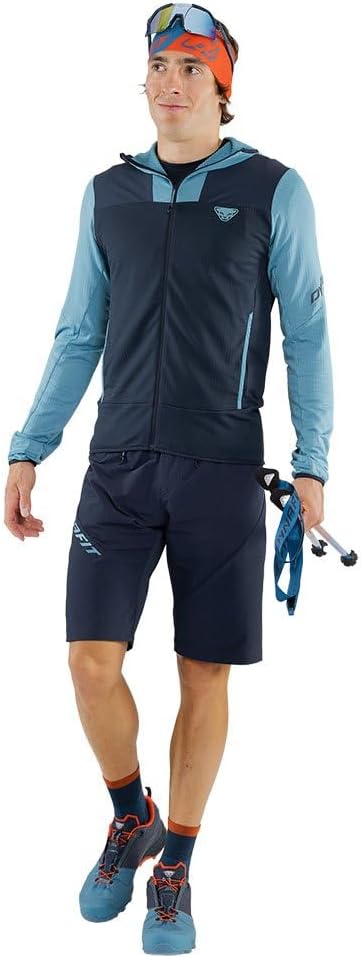 DYNAFIT Herren Traverse PTC Hooded JKT M Jacke S Blau, S Blau