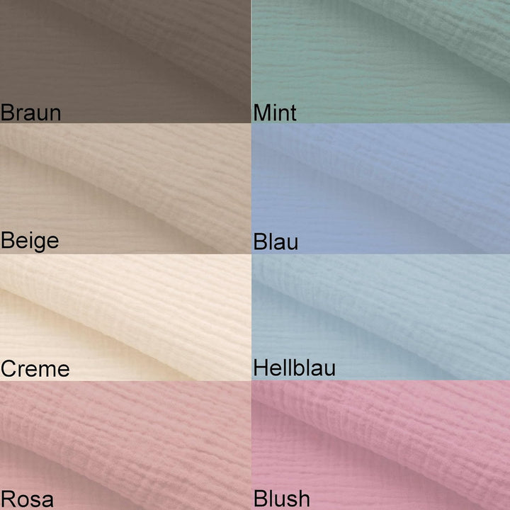 Generisch Baby Delux Hausbett Himmel Betthimmel aus Musselin 2-teilig 160x300 cm 2 Stück für Kinderb