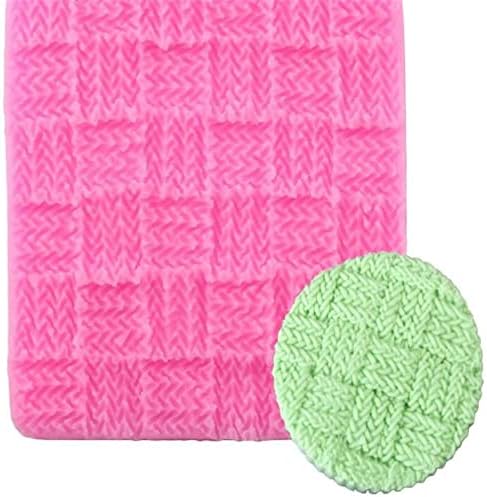 4 Silikon Spitze Zucker Kuchen Matte Stricken Pullover & Crochet Kuchen, Matten Backen Kuchen Krempe