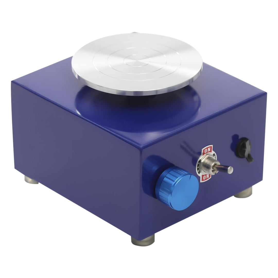 Mini Elektrisch Töpferscheibe, 2000RPM Elektrische Töpferscheibe Maschine, mit Leiser 24W Motor und