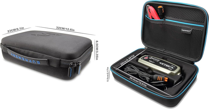 Tasche, kompatibel mit CTEK MXS 5.0, vollautomatisches Ladegerät, Box, Schutzhülle, Transporttasche