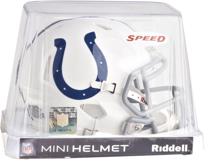 Riddell, Speed-Mini-Helm, NFL Revolution, Unisex n.a 7.5" x 6.5" Indianapolis Colts, n.a 7.5" x 6.5"