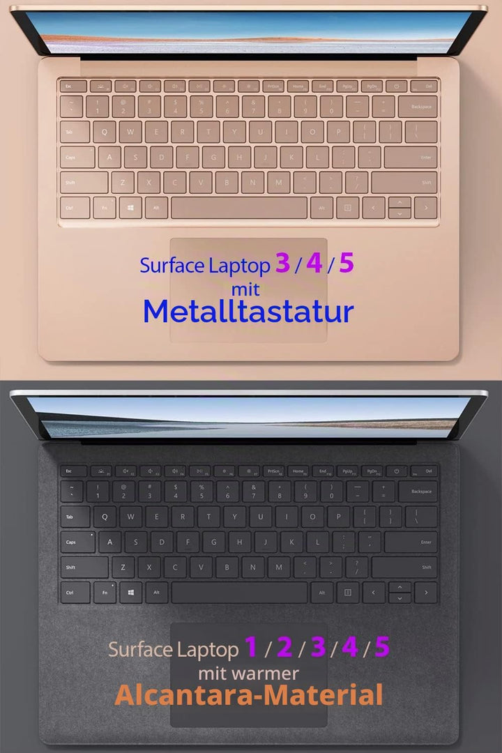 mCover Hard Shell Case Nur kompatibel mit 34,29 cm (13,5-Zoll)-Microsoft Surface Laptop 1/2/3/4 Comp