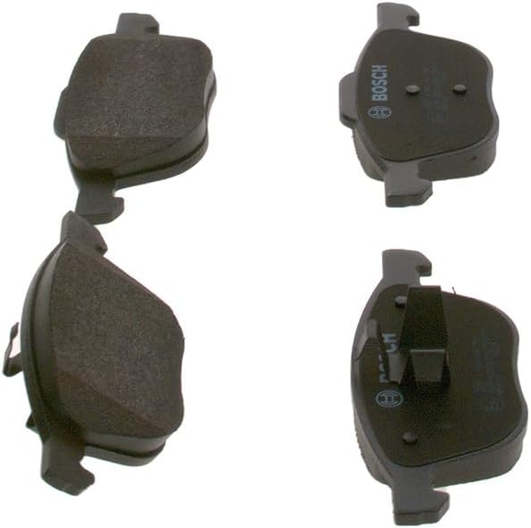 Bosch BP935 Bremsbeläge - Vorderachse - ECE-R90 Zertifizierung - vier Bremsbeläge pro Set Single, Si