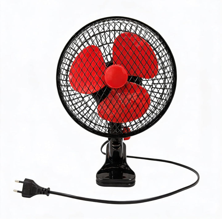 GROWMANIA Ventilator, oszillierend, 2 Geschwindigkeiten, 20 cm, 20 W, Leistung, elektrischer Ventila