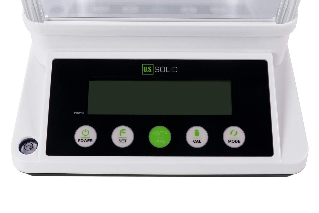 U.S. SOLID 0,001 g Präzisionswaage - Digitale analytische Lab-Waage - Elektronische Präzisionswaage