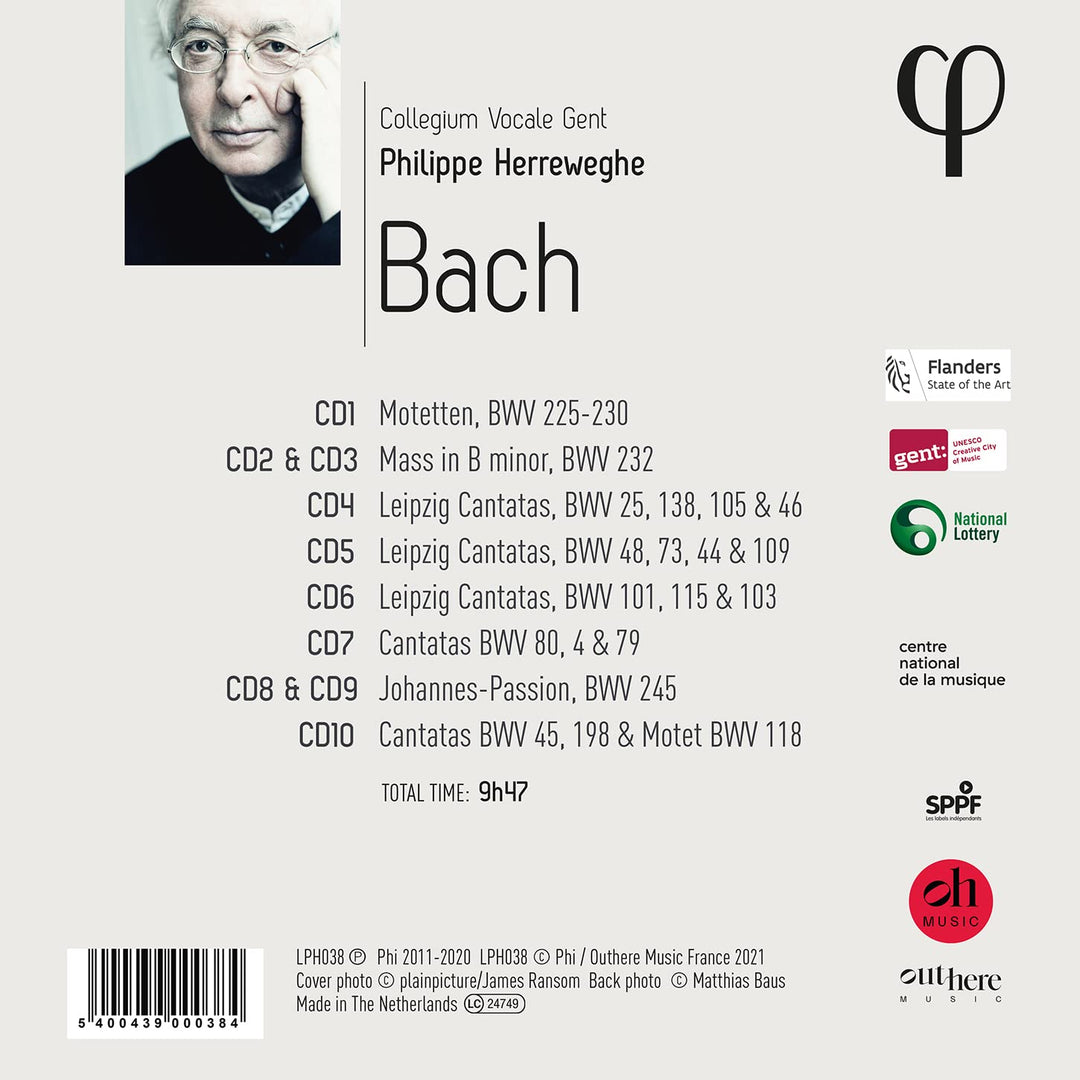 Bach, Audio-CD
