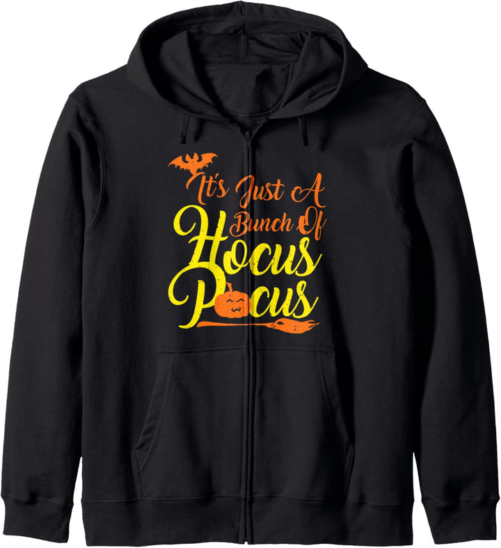 Hocus Pocus Halloween Fall Witch - Funny Halloween Kapuzenjacke
