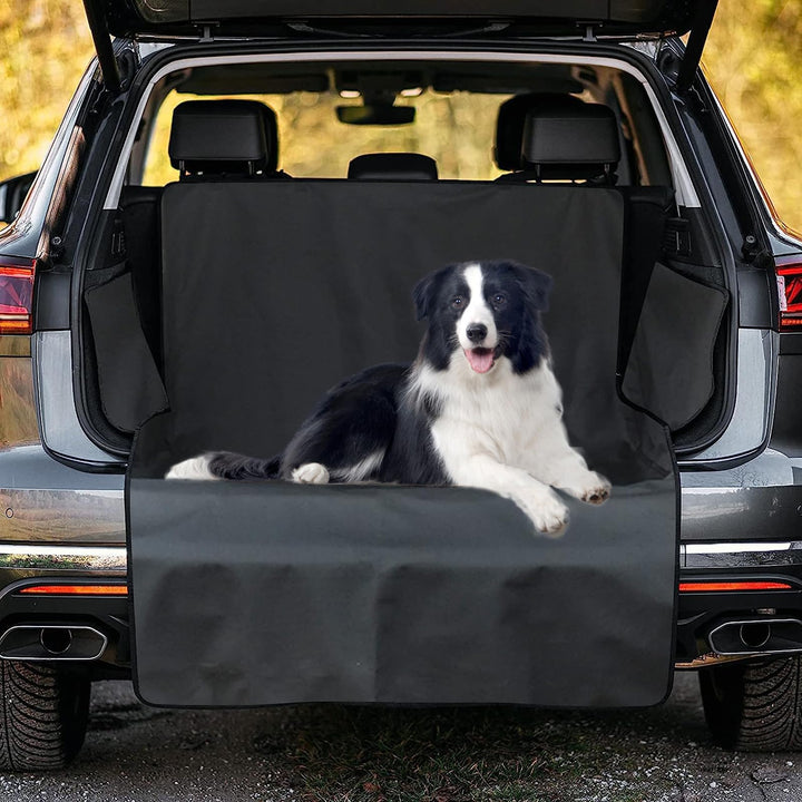 BYZESTY Kofferraumschutz Hund, Hundedecke Kofferraum mit Seitenschutz, Kofferraum Schutzmatte Hund,