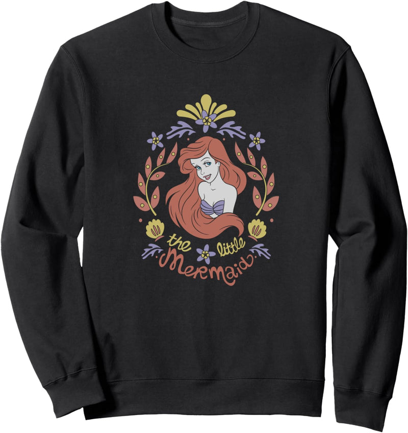 Disney The Little Mermaid Ariel Retro Portrait Sweatshirt