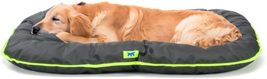 Ferplast Hundebett Hundematte, Hundekissen OSCAR 100 aus Waschbarem Technischen Stoff, Wasserabweise