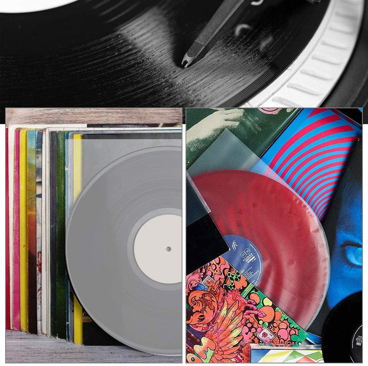 100 Stück Schallplatten Innenhüllen Schallplattenhülle Lp Schutzhüllen 12 zoll Antistatisch Vinyl Sc