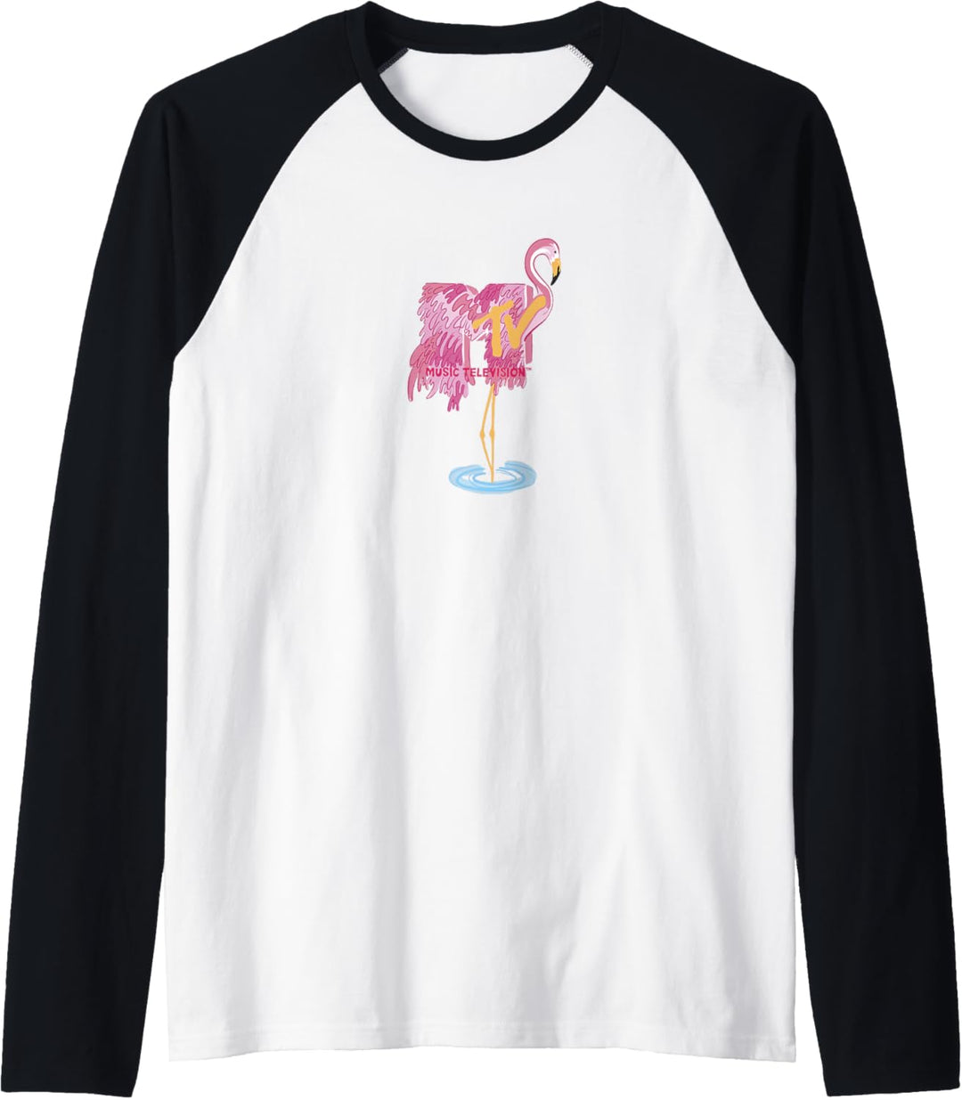 MTV Fresh Flamingo Raglan