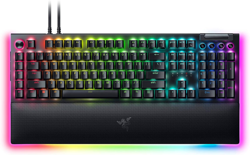 Razer BlackWidow V4 Pro - Mechanisch Gaming Toetsenbord - Yellow Switch - QWERTY - Zwart (RZ03-04680