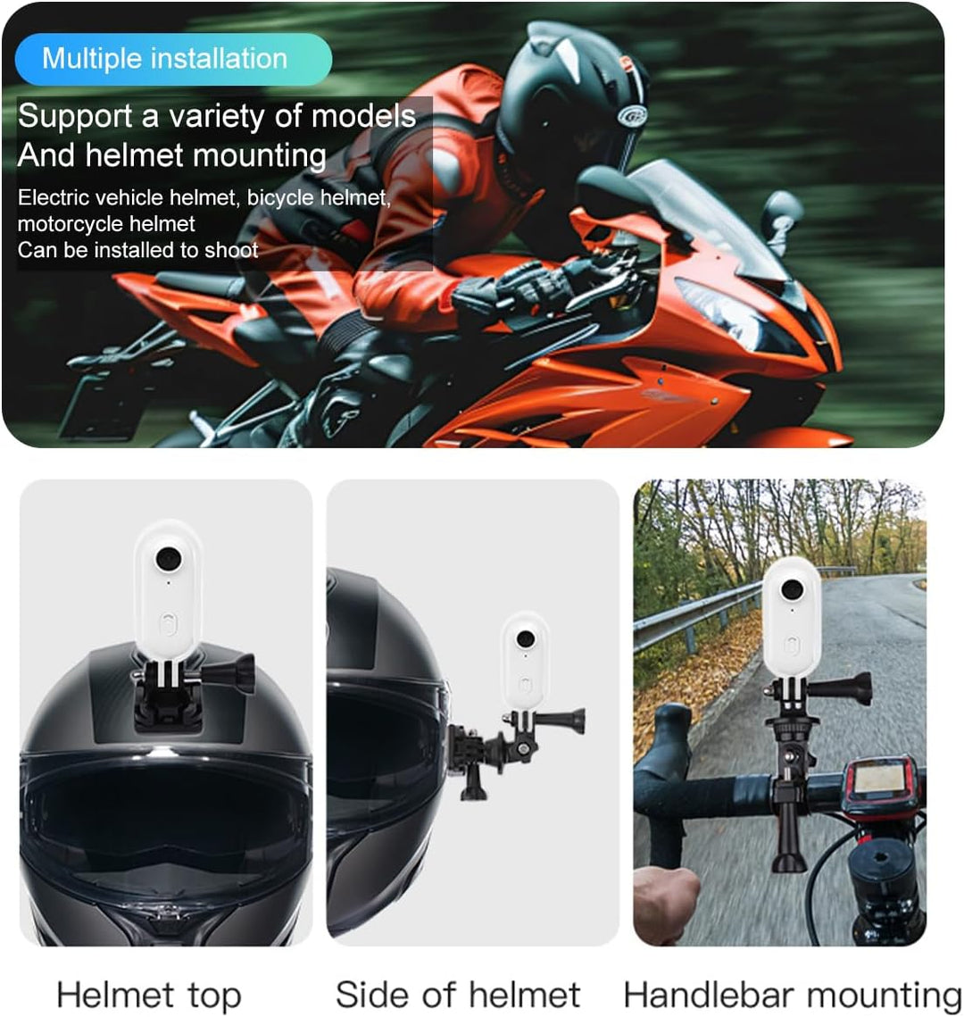 Winnes Mini ActionCam 1080P WiFi Vlog Kamera 120° Weitwinkel Objektiv,Thumb Sports Camera IP68 Wasse