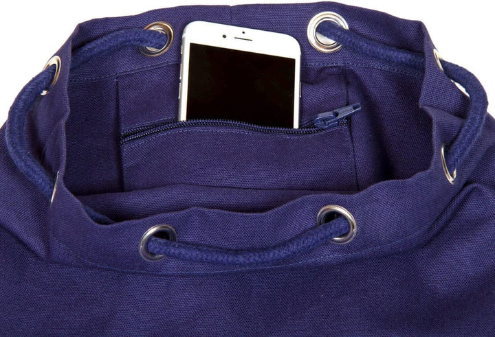 Yogabox Yogatasche Canvas Bag Dunkelblau, Dunkelblau