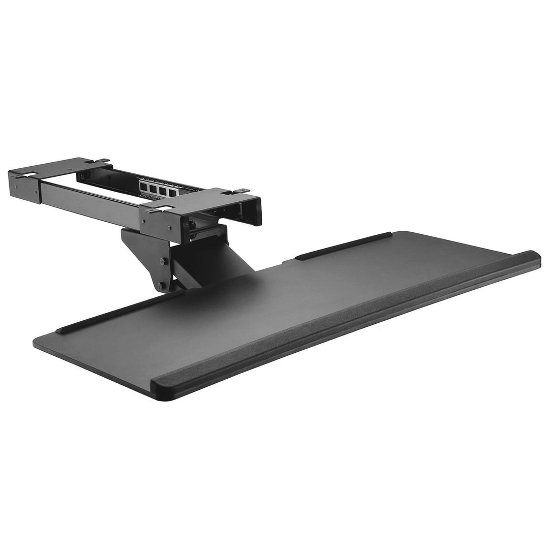 Maclean MC-757 Tastatur und Maus Halterung Zulage für Schreibtisch 67cm Oberfläche