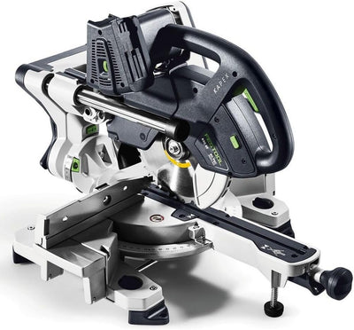 Festool Akku-Kapp-Zugsäge KSC 60 EB 5,0 I-Plus KAPEX (mit Kreissägeblatt, Schraubzwinge, LED-Schlagl