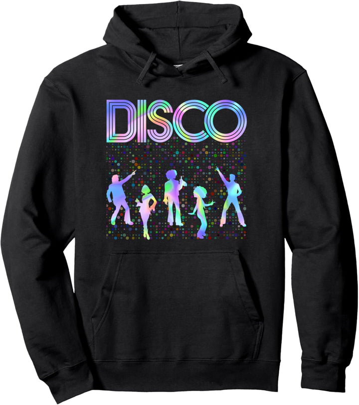 Disco Outfit 70er Jahre Pullover Hoodie