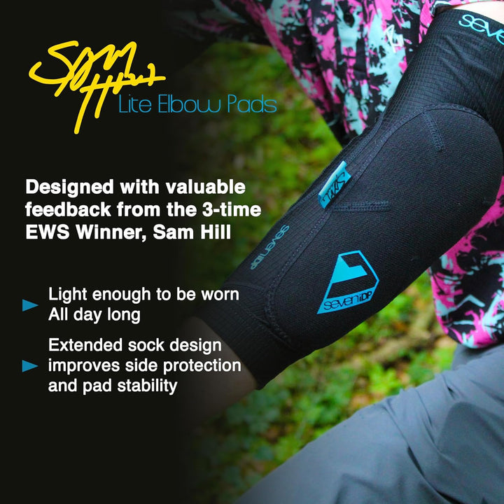 7iDP Sam Hill Lite Elbow Pads, M
