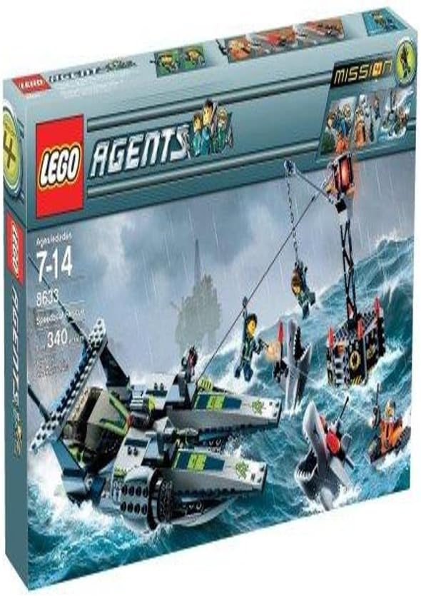 LEGO 8633 Agents - Mission 4: Rettung mit dem Speedboot