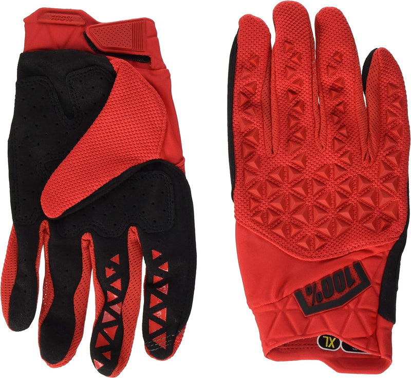 100% Airmatic Gloves Rot Schwarz XL, Rot Schwarz XL