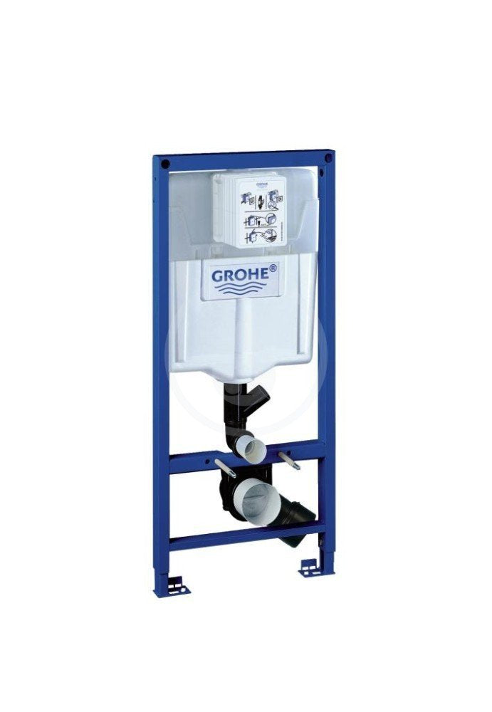 GROHE Rapid SL | Installationssystem - für Wand WC | mit Spülrohr für externe Geruchsabsaugung | 390
