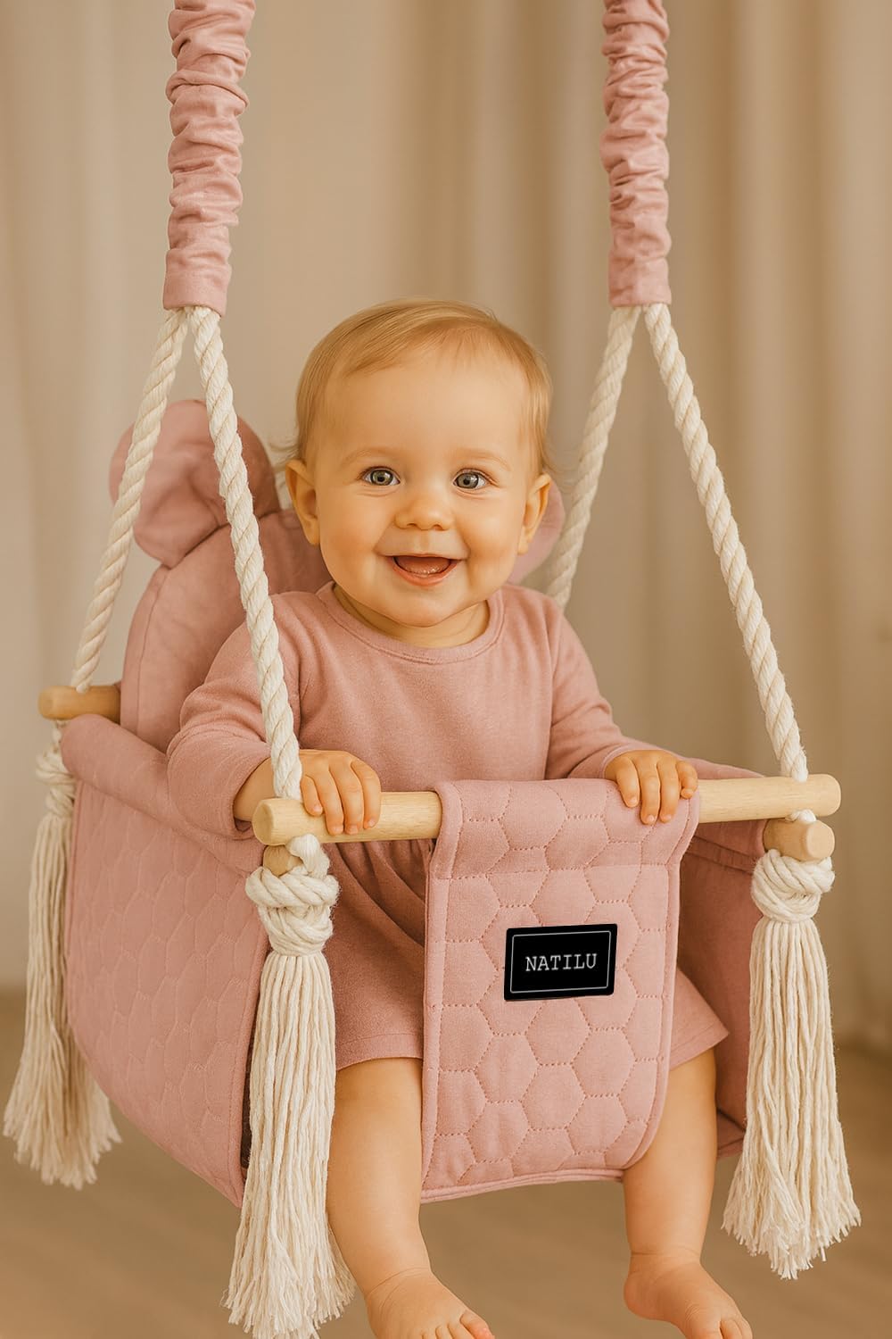 Babyschaukel Set Indoor Outdoor | Miss Bear | Schaukel | Kinderschaukel | Kindergartenschaukel | Kle