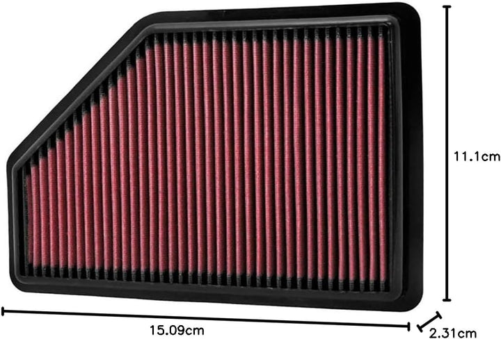 K&N 33-2983 Motorluftfilter: Hochleistung, Prämie, Abwaschbar, Ersatzfilter,Erhöhte Leistung, 2010-2