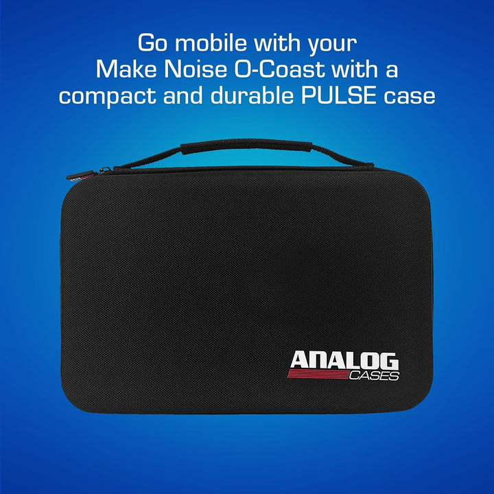 Analog Cases Pulse Case für MakeNoise 0-Coast oder ähnliche Geräte (Transporttasche aus langlebigem,