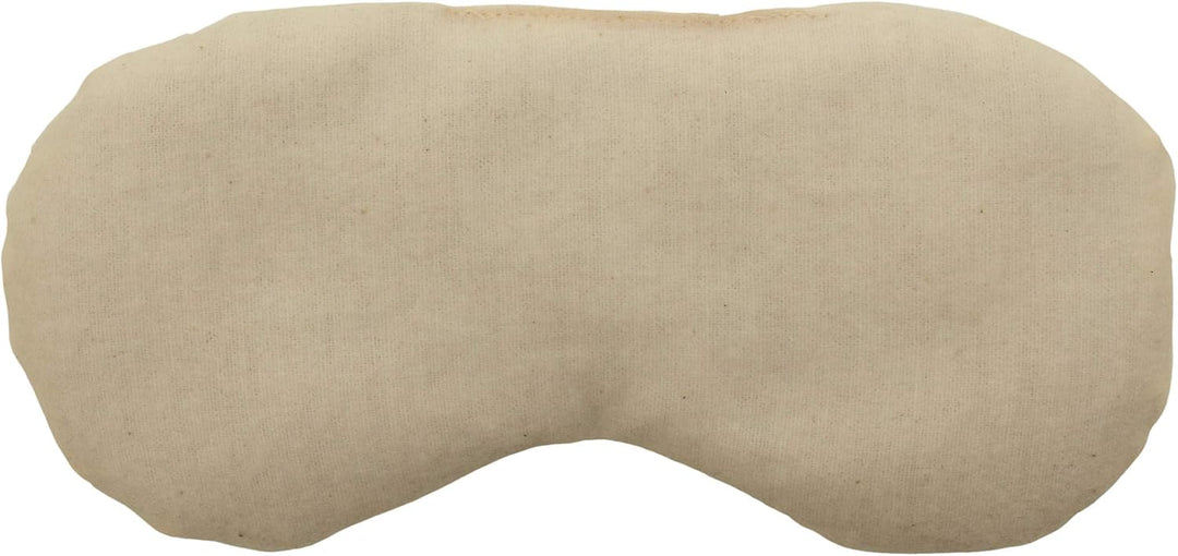 Bio Augenkissen Lavendel & Leinsamen (Baumwollflanell, extra weich) zur Entspannung, zum Kühlen, erw