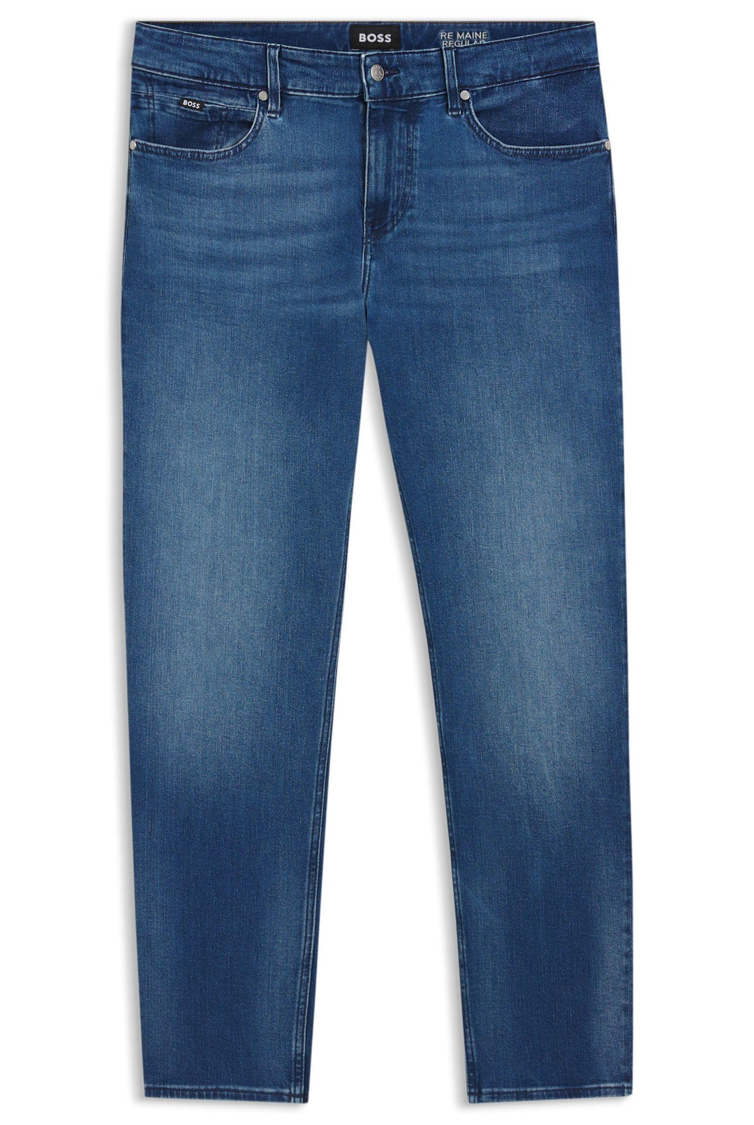 BOSS Herren Hugo Boss H-re.maine Jeans 30W / 34L Mittelblau420, 30W / 34L Mittelblau420