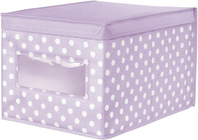 mDesign 6er-Set Aufbewahrungsbox aus Stoff – stapelbare Stoffbox zur Ablage von Kleidung oder Schuhe