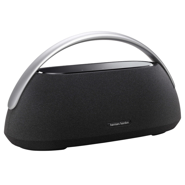 Harman Kardon Go + Play 3 Bluetooth Box in Schwarz – Tragbarer Lautsprecher mit 8-Stunden-Akku und k