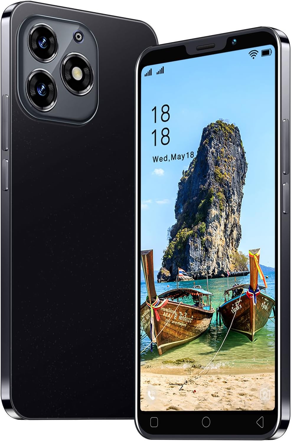 MTGud Günstige Smartphones, 5,0 Zoll IPS Display, 16GB ROM, 128GB, erweiterbar, Android 9.0, Dual-SI