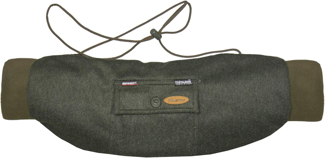 Hubertus Lodenmuff extrem geräuschlos Oliv/grün mit Membrane (wasserdicht - Winddicht - atmungsaktiv
