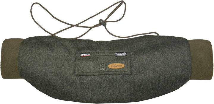 Hubertus Lodenmuff extrem geräuschlos Oliv/grün mit Membrane (wasserdicht - Winddicht - atmungsaktiv