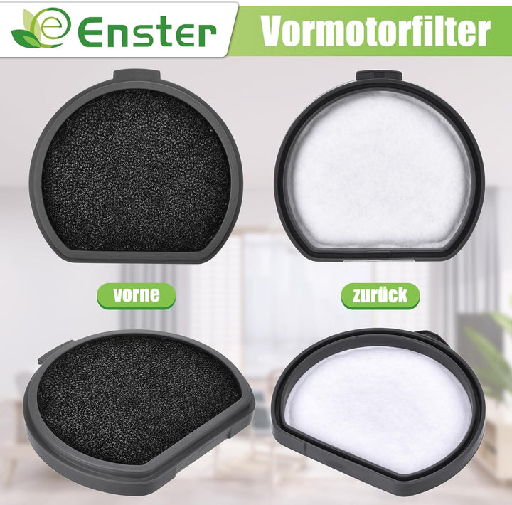 QX9 Filter für AEG 4 Stück Filter Set für AEG QX9 Animal ASKQX9 AEF167 QX9-1-50IB QX9-1-ANIM QX9-1-U