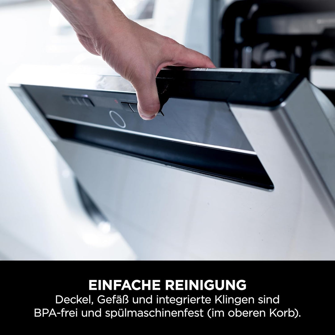 Ninja Blast Max Tragbarer Mixer/Blender/Smoothie Maker, 570 ml, wiederaufladbar, Mixbecher & auslauf