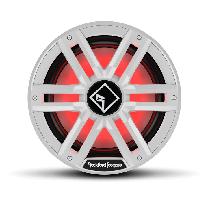 Rockford Fosgate Color Optix M2D4-12S - 30 cm Passiv Subwoofer mit 1600 Watt (RMS: 400 Watt) - weiss