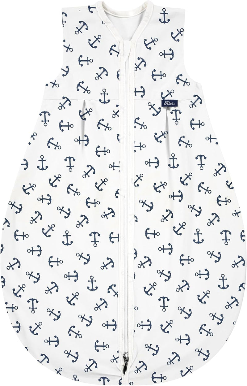 Alvi Mäxchen Light Sommer Schlafsack Anker Marine 110 cm, 110 cm