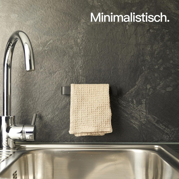 Designfabrik Hamburg Spültuchhalter | Spüllappenhalter ohne Bohren | Lappenhalter Spülbecken selbstk