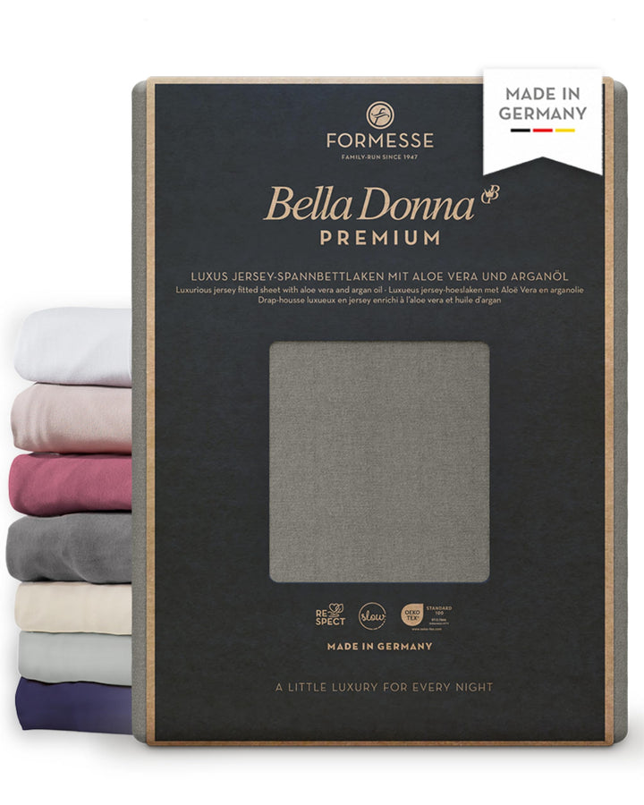 Formesse Premium Spannbetttuch Platin, 140x200-160x220 cm