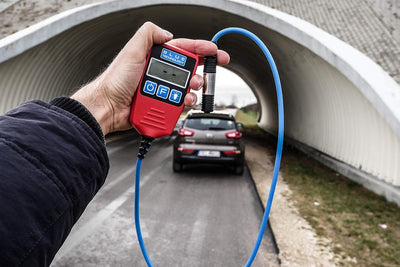 Blue Technology Professional Schichtdickenmessgerät Lackdickenmessgerät Kugelsonde P-13-S-AL | Stahl